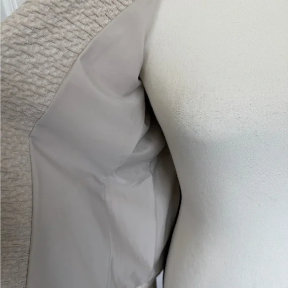 Eileen Fisher Cream Textured Blazer - Picture 4 of 7